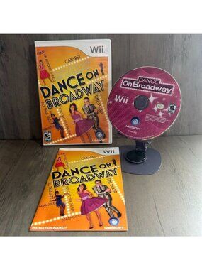 Dance On Broadway For Nintendo Wii Complete With Case & Manual